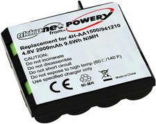 Batterie compatible avec le