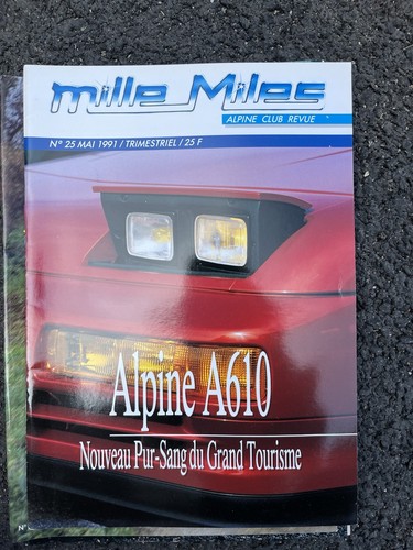 Magazine mille miles alpine - mille,