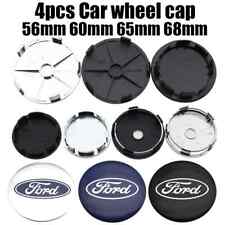 4pcs 3D 56mm 60mm 65mm 68mm Ford car emblem Wheel Center Hub Cap auto Rim badge
