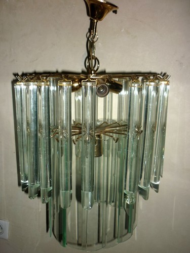Lustre verre murano vintage - murano,