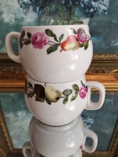 2 TASSES À THÉ /CAFÉ PORCELAINE DE PARIS FRANCE