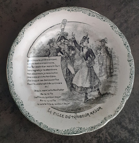 Assiette porcelaine choisy - assiette, de