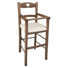 Chaise Haute en Bois Color