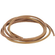 Lacet en cuir Carré - Largeur