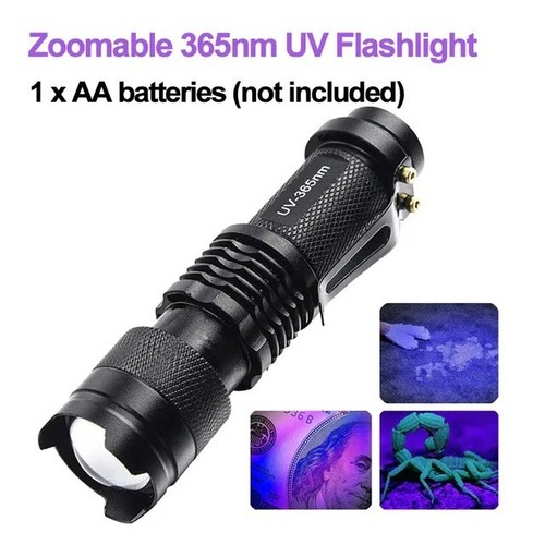Lampe poche led - de, uv