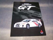 TOPRARITY Magnificent Brochure Mitsubishi Carisma GT RalliArt from 1998!!!
