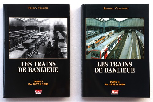 Livres les trains banlieue - livres,