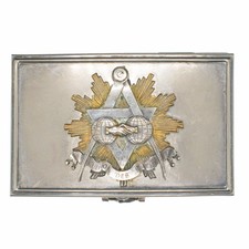 Boite à cigarette en argent