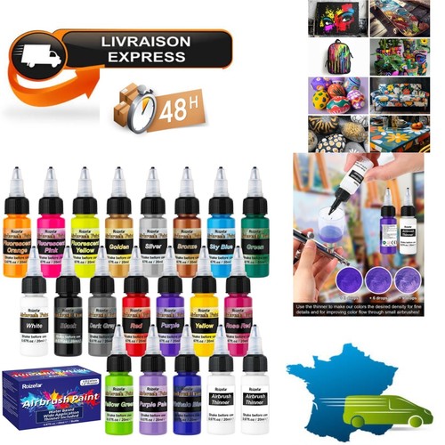 Peinture aérographe acrylique - peinture,