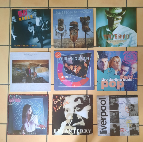 Lot vinyles electro - vinyles, ,