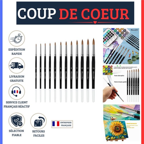 Set pinceaux ronds - set,