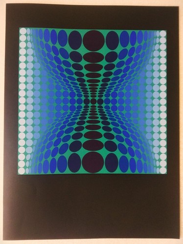 Vasarely victor sérigraphie - victor,