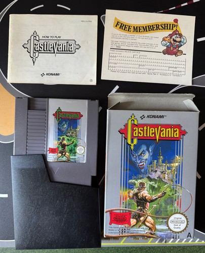 Nes castlevania pal ukv - nes, a