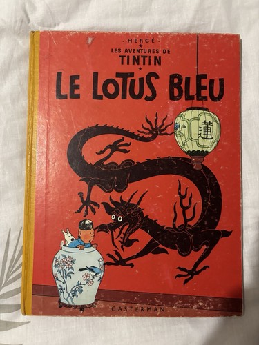 Tintin lotus bleu b22 - b22, bis