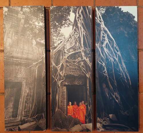 Triptyque photo toile - 46, ×