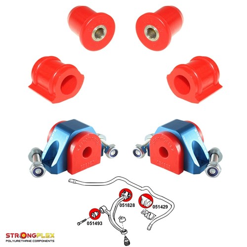 Kit silentblocs polyuréthane - kit,
