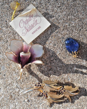 lot 3 bijoux ancien 2 broche 1