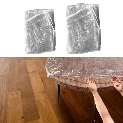 Nappe ronde transparente