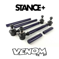 Stance+ Adjustable Front Drop Links 150mm-320mm M10 M12 VW Polo Mk 4 2002-2009