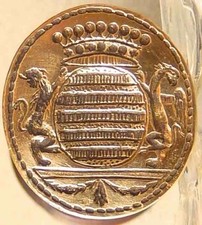 SCEAU BRONZE , CACHET ARMOIRIES, Couronne COMTALE, NOBLESSE;