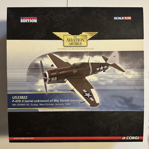 Corgi us33822 47d maj - corgi, p-47d-5