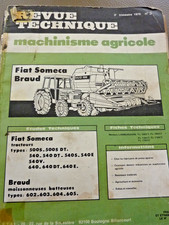 Revue technique tracteur  FIAT