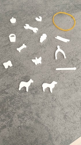 Pièces imprimées 3d - 14, en