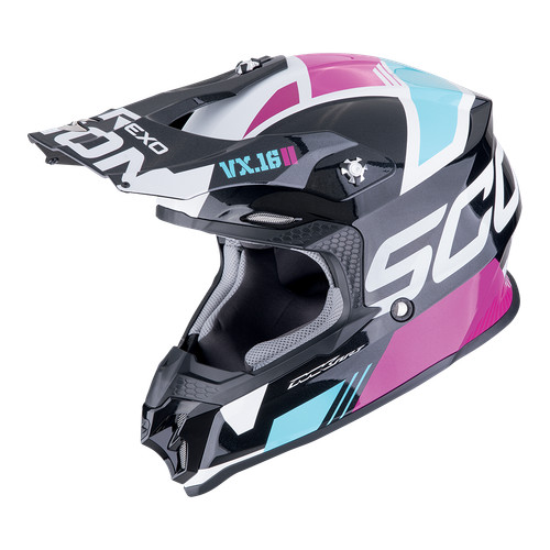 Scorpion casque cross 16 - casque, vx-16