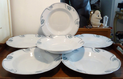 Assiettes creuses aida - -,