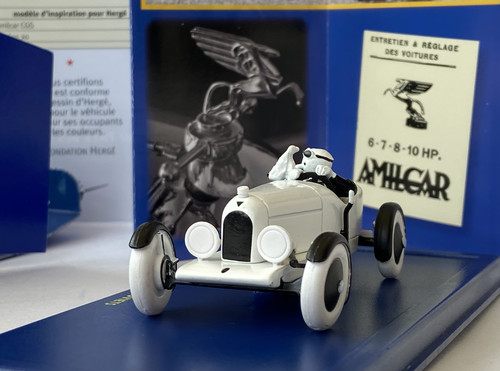 Rare voiture tintin - voiture, amilcar