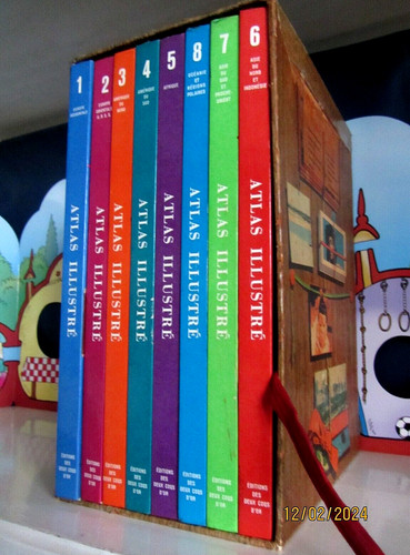 Atlas illustré coffret - atlas,