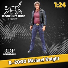 1:24 - Figurine Michael knight