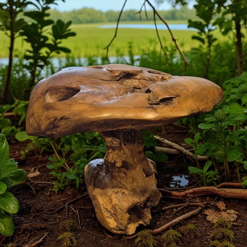 Kinaree sculpture champignon - sculpture,