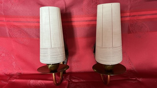 Paire appliques lampes - d,
