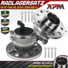 2x Hub Kit Roulements Arrière
