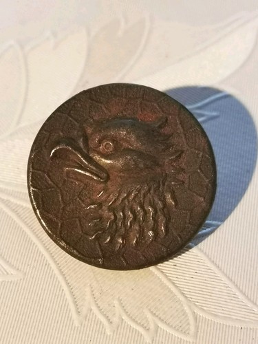 Ancien bouton chasse tête - bouton,