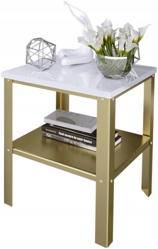 Table chevet boulonnée - chevet,