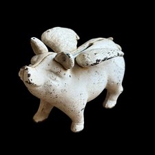 Tirelire En Fonte & Cochon