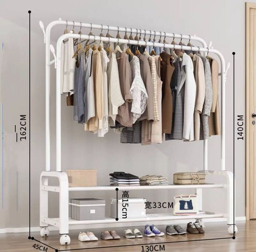 Porte vêtements sur pied - porte-vêtements, avec