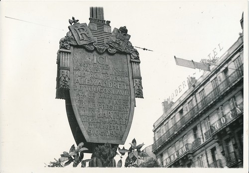 Marseille 1935 plaque - 1935,