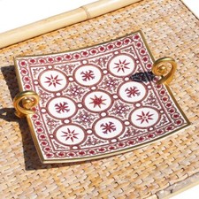 Villeroy and Boch Ceramic Pocket Gold/Empty Handle Plate