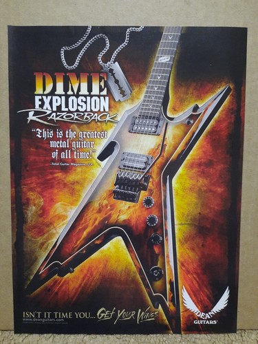 2007 dean guitars magazine - dean,