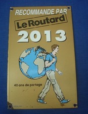 V71 Plaque Emaillée Guide de