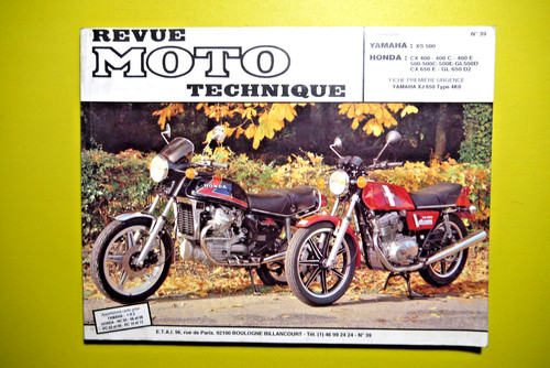 Revue technique moto 39 - technique,
