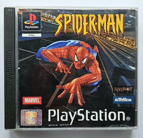 Spider man ps1 pal - spider-man, complet