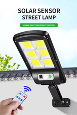 Lampe Solaire Extérieur 50W 800LM Détecteur Mouvement Lumière Éclairage Jardin