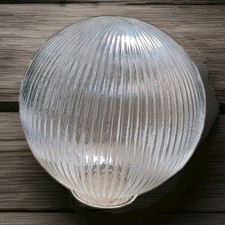 Grand globe rond en verre