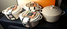 Lot de 4 mini cocottes