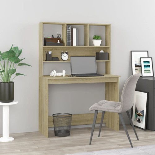 Bureau avec étagères - bureau,