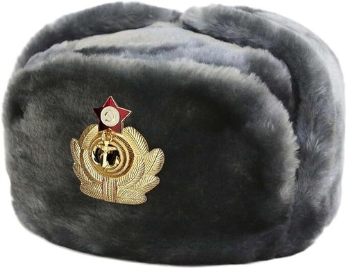 Chapeau fourrure gris - chapeau,